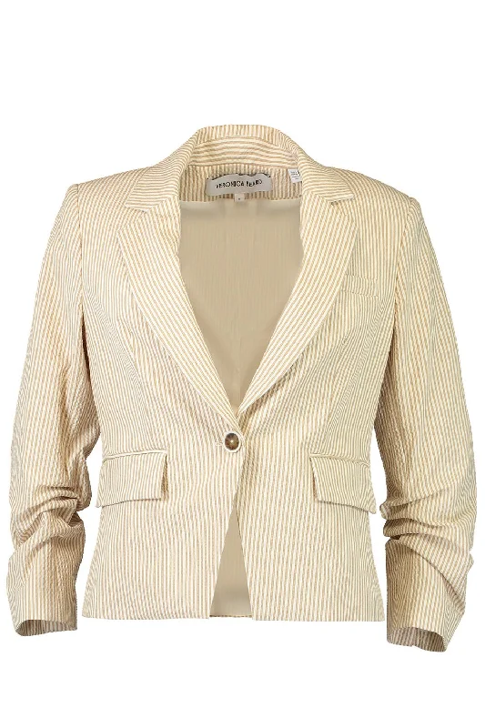 Aaliyah Dickey Jacket Zippered Front Buttoned Front Snap Front