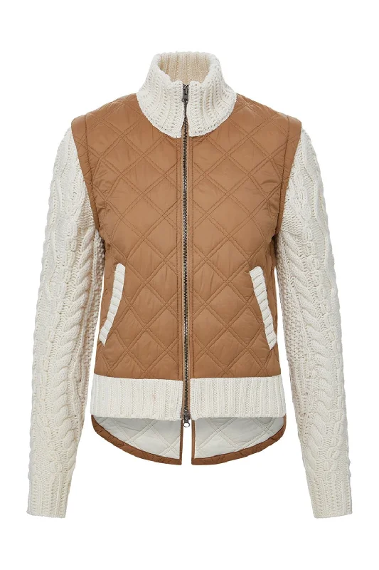 Patra Jacket Collared Crew Neck Turtle Neck