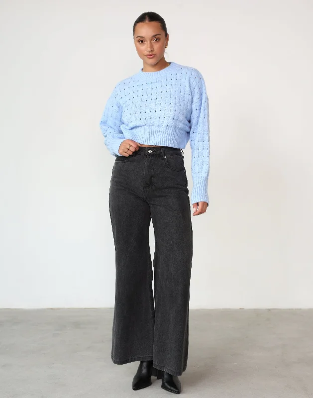 Rivera Jumper (Blue) Terry Terry Cloth Terry Knit