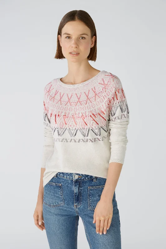 Jumper - Sequin Fine Knit Oversized Loose Flowy