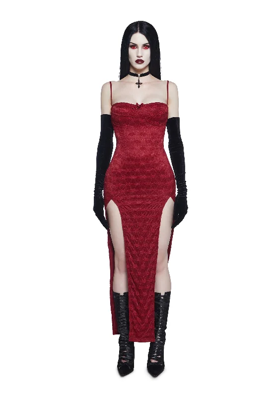 Bloodlust Dreams Maxi Dress Classic A-Line Maxi Dress