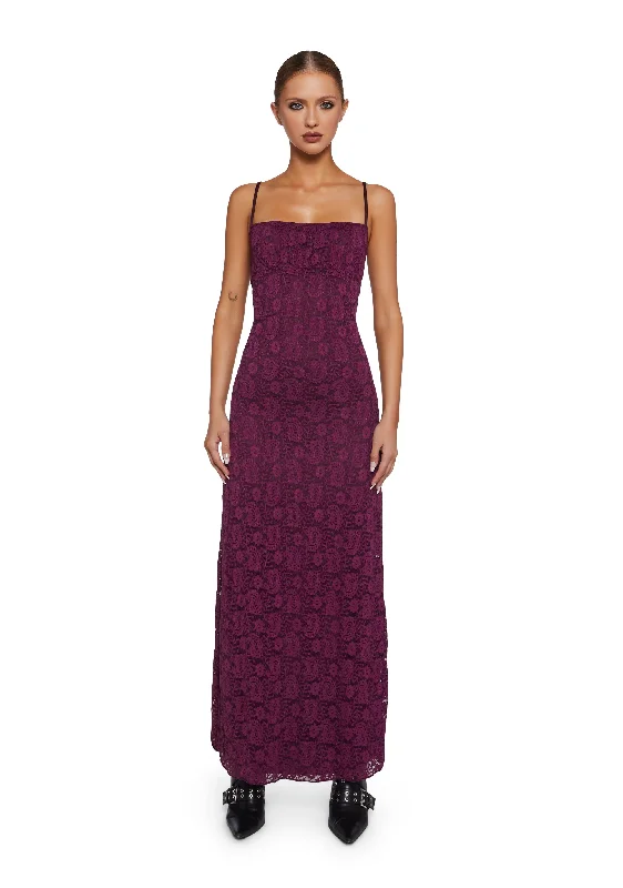Darsih Maxi Dress Elegant Maxi Dress with Belt