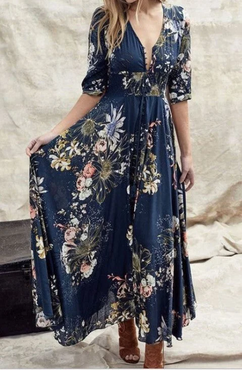 Gild The Lily High Low Wrap Maxi Dress Stylish Empire Waist Maxi Dress