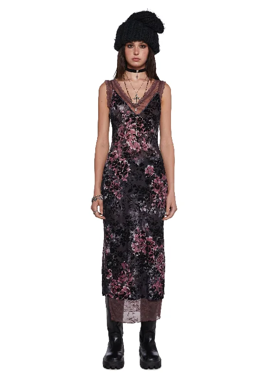 Take Ur Time Maxi Dress Classic Black Maxi Dress