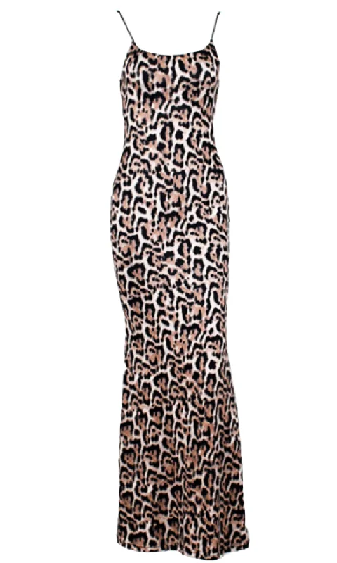 Work Your Magic Leopard Print Animal Pattern Sleeveless Spaghetti Strap Scoop Neck Casual Maxi Dress Stylish Long Sleeve Maxi Dress Work Your Magic Leopard Print Animal Pattern Sleeveless Spaghetti Strap Scoop Neck Casual Maxi Dress Stylish Long Sleeve Maxi Dress