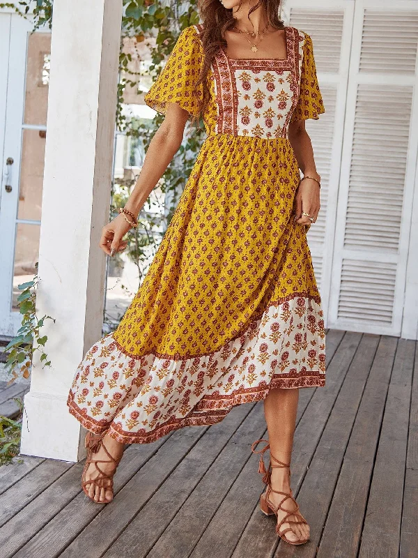 ZOLA Maxi Dress | ONE LEFT Stylish Empire Waist Maxi Dress