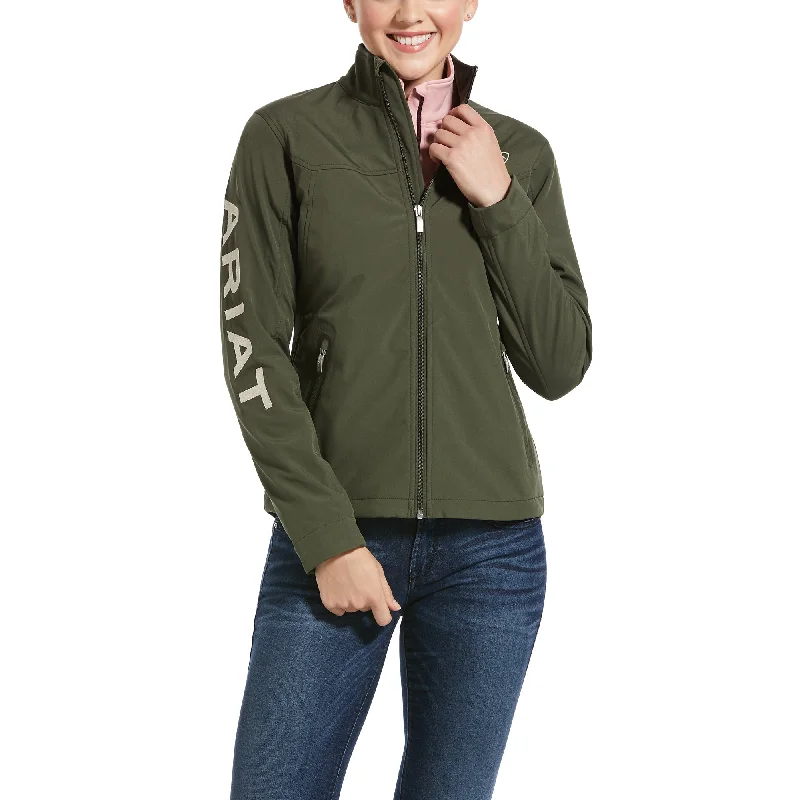 10032690 Ariat Women's New Team Softshell Jacket Prairie Notch Collar Jacket Peter Pan Collar Jacket Cowl Neck Jacket 10032690 Ariat Women's New Team Softshell Jacket Prairie Notch Collar Jacket Peter Pan Collar Jacket Cowl Neck Jacket