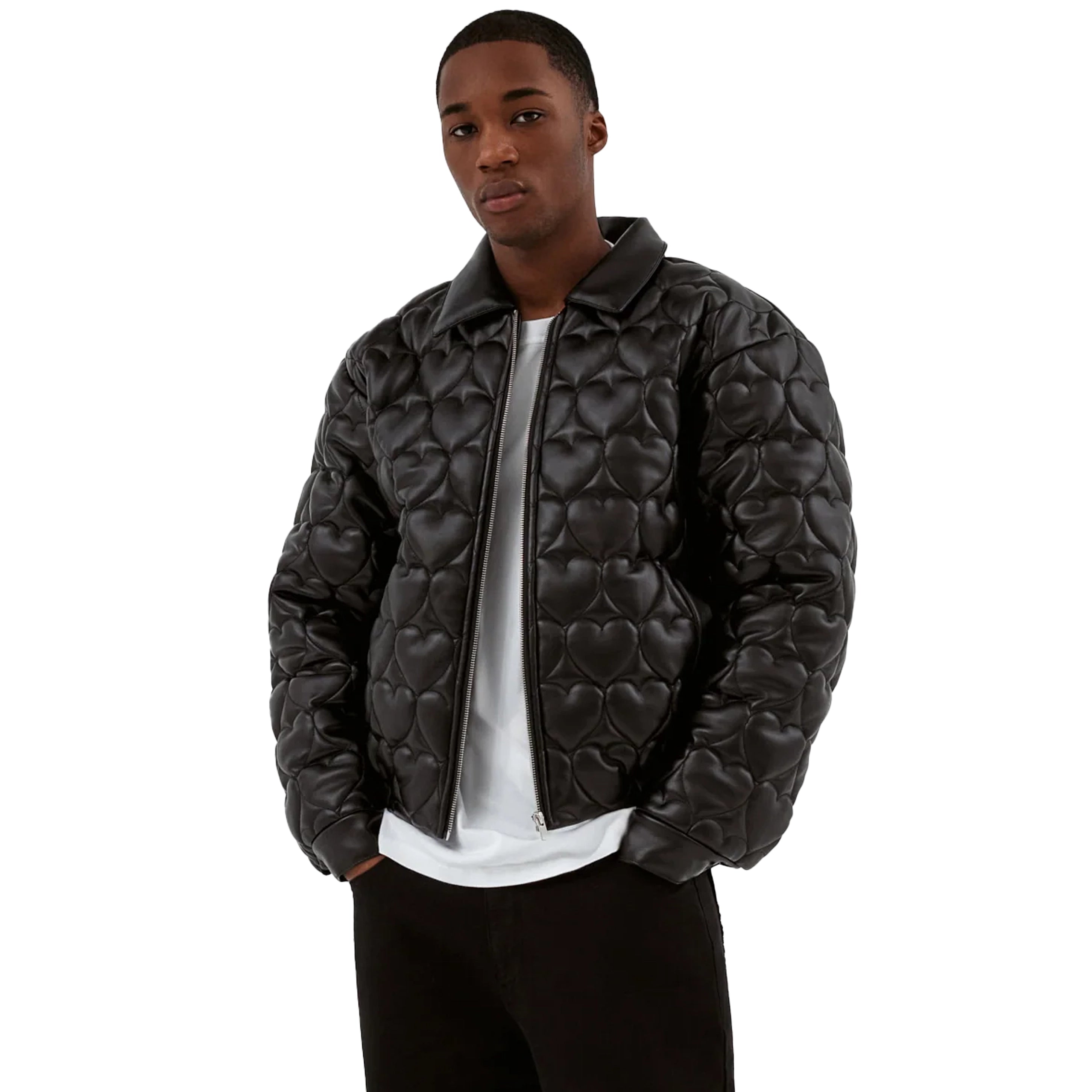 Arte Antwerp Jonah Padded Jacket - Black Oversized Jacket Tailored Jacket Straight Jacket Arte Antwerp Jonah Padded Jacket - Black Oversized Jacket Tailored Jacket Straight Jacket
