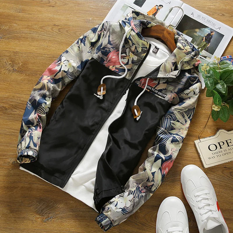 Floral Windbreaker Jacket Notch Collar Jacket Peter Pan Collar Jacket Cowl Neck Jacket Floral Windbreaker Jacket Notch Collar Jacket Peter Pan Collar Jacket Cowl Neck Jacket
