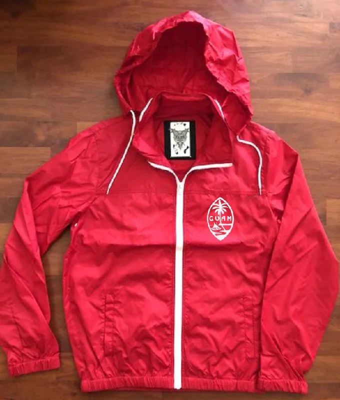 1 Guam Seal Zip Up Jackets Embroidered Jacket Appliqued Jacket Beaded Jacket