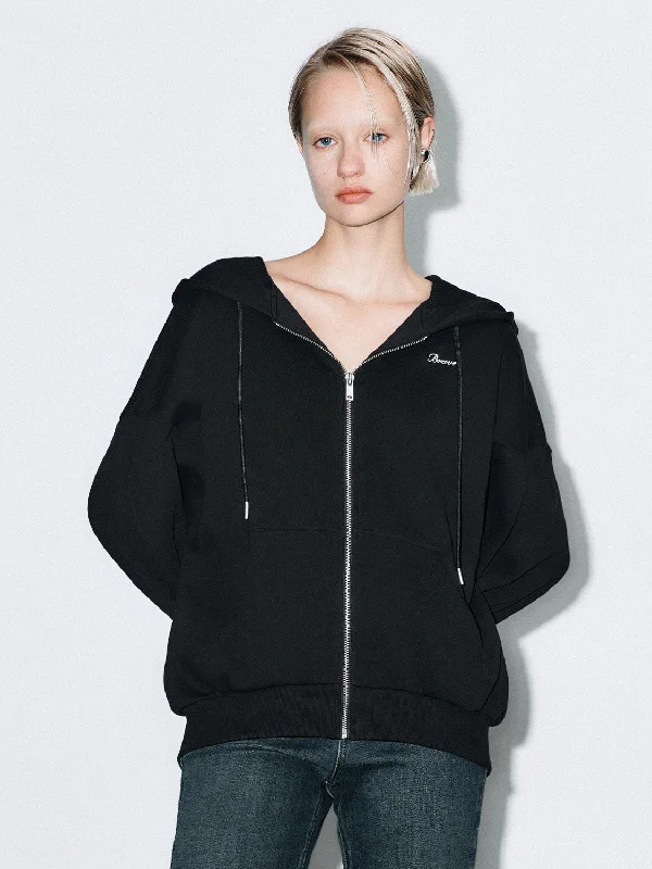 Hoodie Zip Up Front Jackets Nylon Jacket Polyester Jacket Spandex Jacket