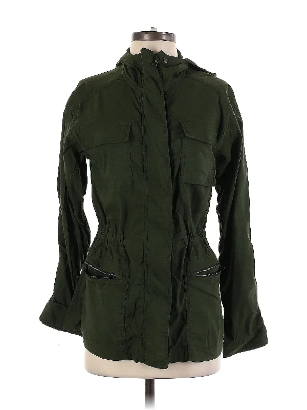 Jacket A-Line Jacket Boat Neck Shawl Collar