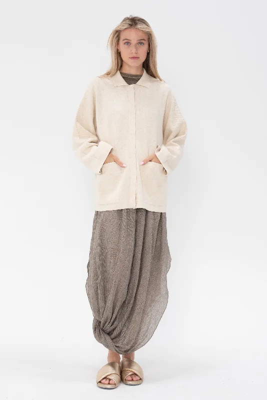Double Knit Jacket, Hessian Fleece Jacket Down Jacket Feather Jacket
