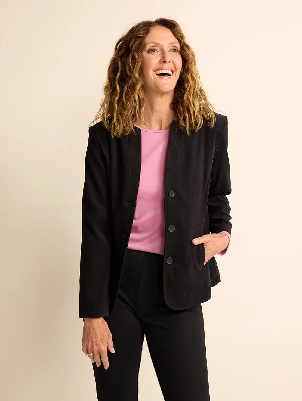 Oxley Jacket One-Shoulder Jacket Off-the-Shoulder Jacket Asymmetrical Jacket
