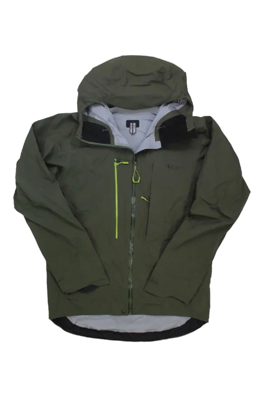 Rab Mens Khroma Kinetic Jacket Hooded Jacket Caped Jacket Shawl Collar Jacket