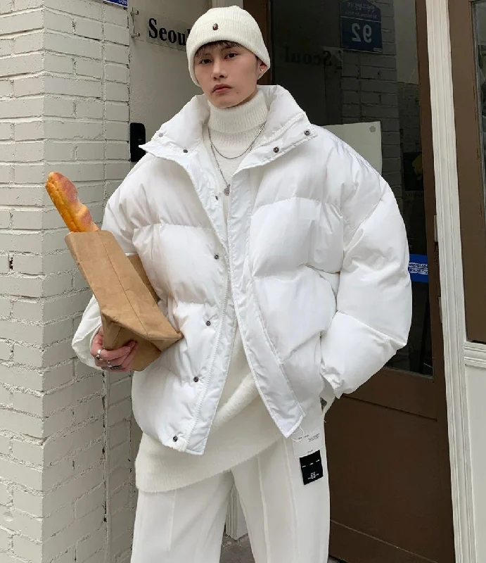 Ryder Solid Color Zip Up Button Up Long Sleeve Puffer Jacket Print Jacket Jacquard Jacket Embroidered Jacket Ryder Solid Color Zip Up Button Up Long Sleeve Puffer Jacket Print Jacket Jacquard Jacket Embroidered Jacket