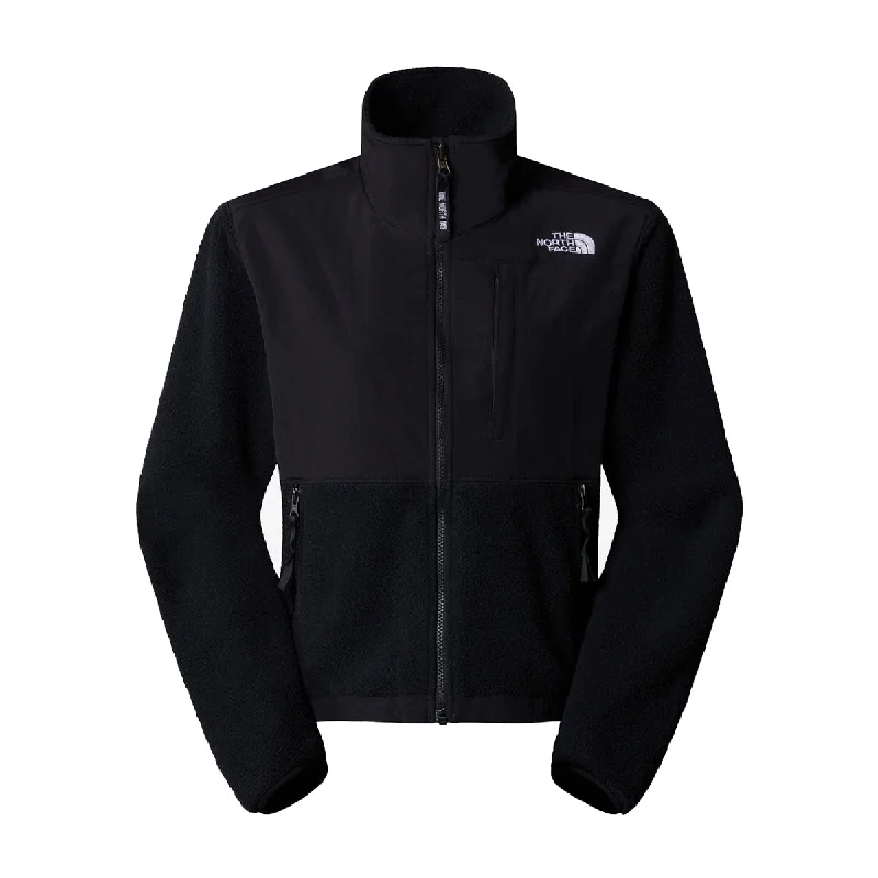 The North Face Womens Retro Denali Jacket NF0A88YR-JK3 Black Hoodie Zip-Up Jacket Button-Up Jacket