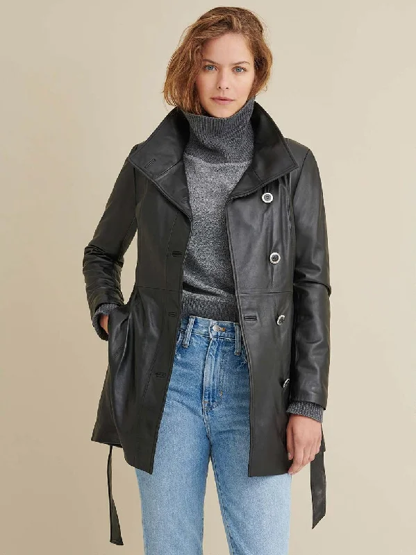 Victoria Belted Womens Leather Jacket Herringbone Jacket Houndstooth Jacket Plaid Jacket Victoria Belted Womens Leather Jacket Herringbone Jacket Houndstooth Jacket Plaid Jacket