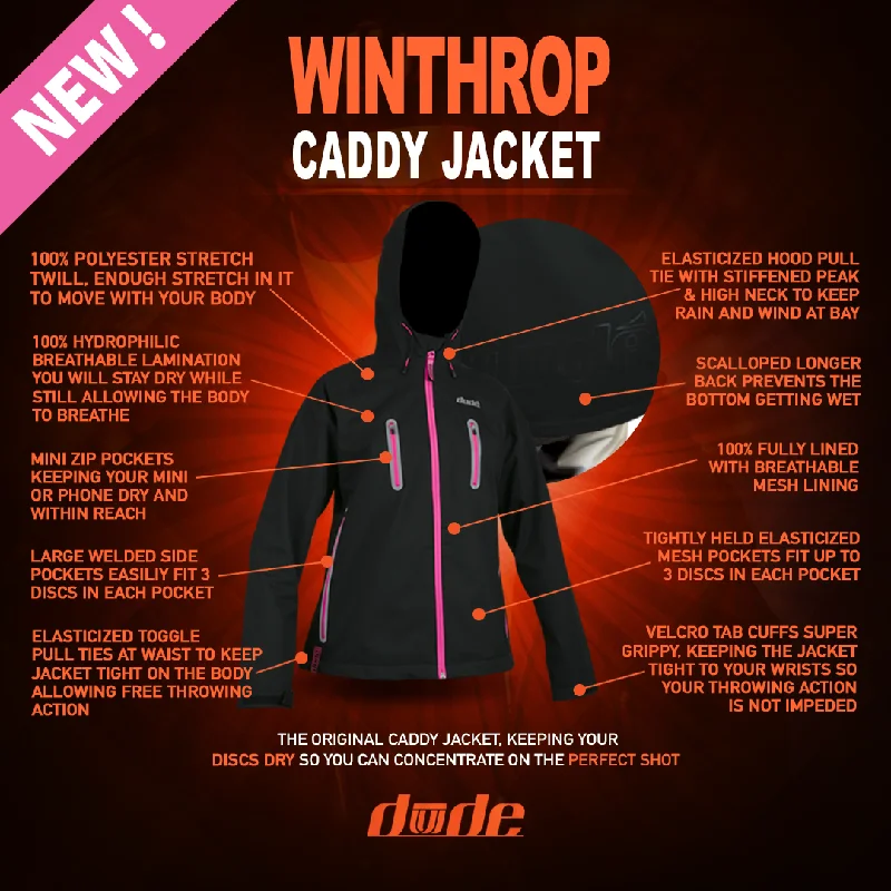 Winthrop Caddy Jacket - Ladies Denim Jacket Leather Jacket Suede Jacket