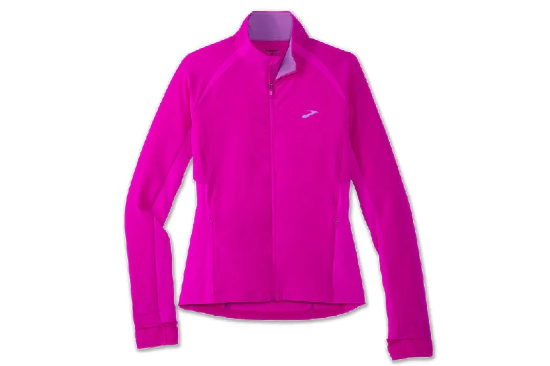 Women's Brooks Fusion Hybrid Jacket - 221499-633 Lace Jacket Ribbed Jacket Sequined Jacket