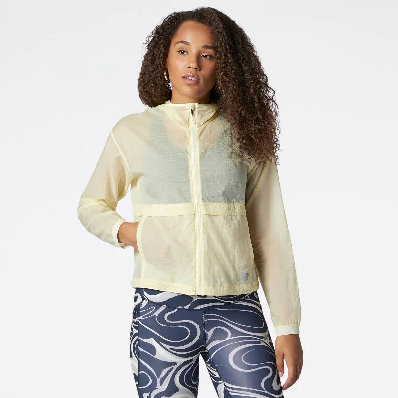 Women's Impact Run Light Pack Jacket - WJ01237-CYW Lace Jacket Ribbed Jacket Sequined Jacket