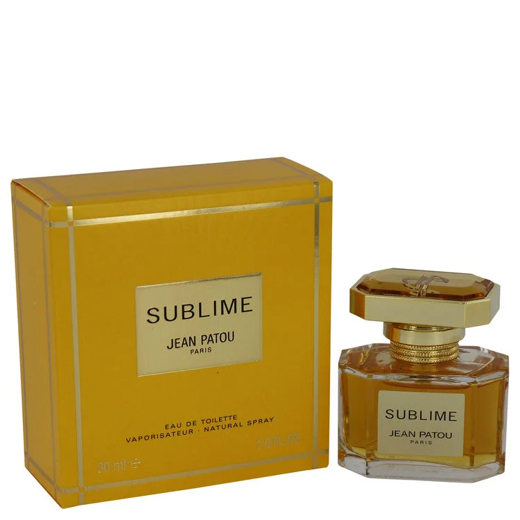 SUBLIME by Jean Patou Eau De Toilette Spray for Women Fashionable Frayed Hem Denim