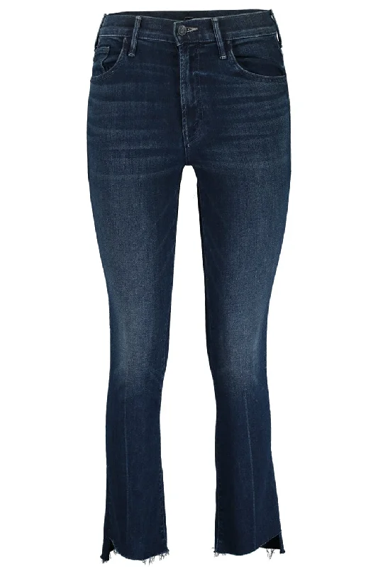 The Insider Crop Step Fray Jean Stylish Cargo Style Jeans