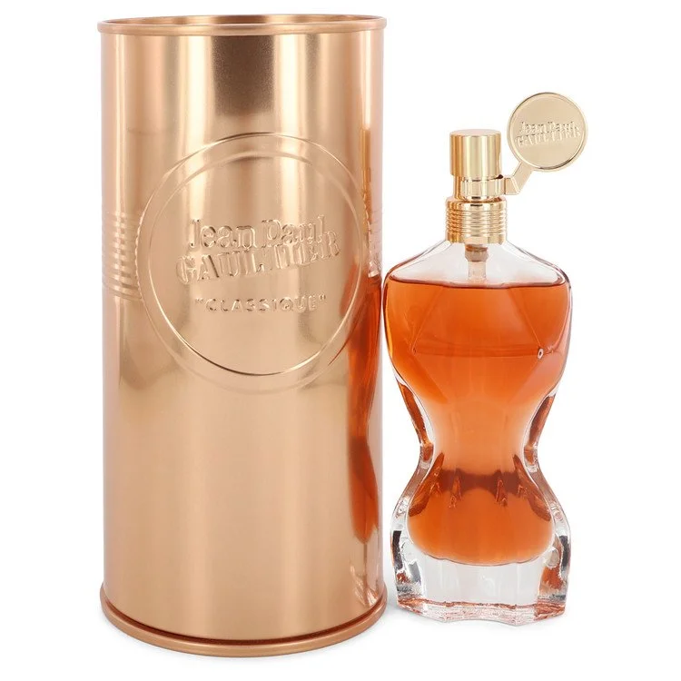 Jean Paul Gaultier Essence De Parfum by Jean Paul Gaultier Eau De Parfum Intense Spray for Women Chic Rolled Cuff Denim Jeans