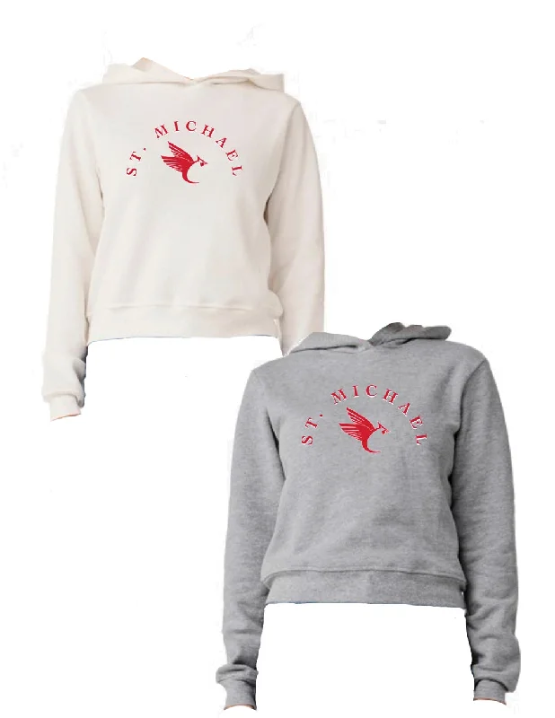 2024 - Hoodie - Women's - Gray or off white  - Cannot be worn as school outerwear Hoodie with Print Artistic Unique