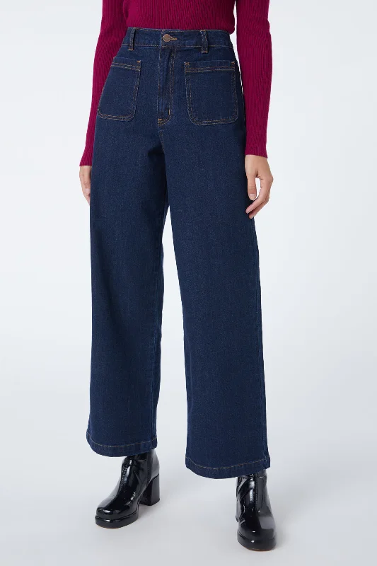 Elena Jean Cozy Stretch High-Waist Jeans