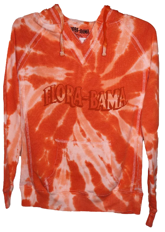 Flora-Bama Burnout Hoodie Hoodie with Zipper Versatile Modern