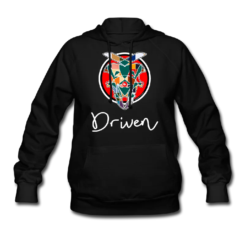 it's OON Women "Driven" Hoodie - W1559 Hoodie with High Neck Warm Protective