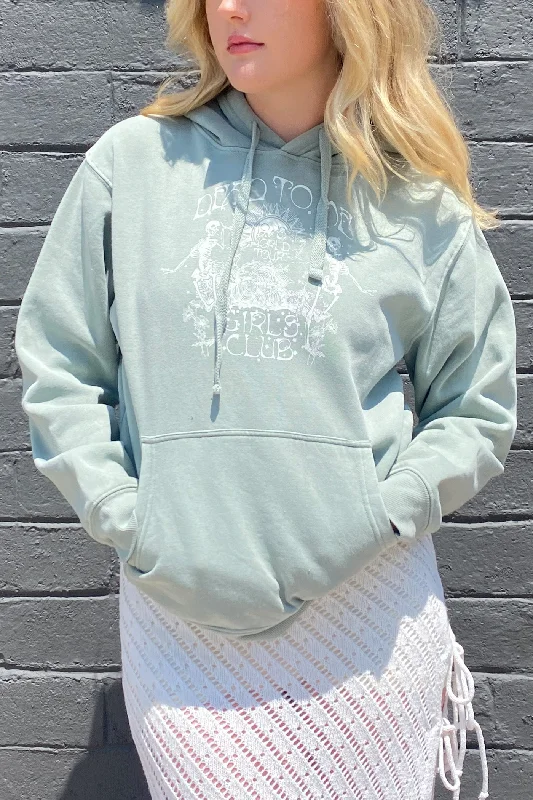 Dancing Days Graphic Hoodie Hoodie with Oversized Fit Loose Comfortable