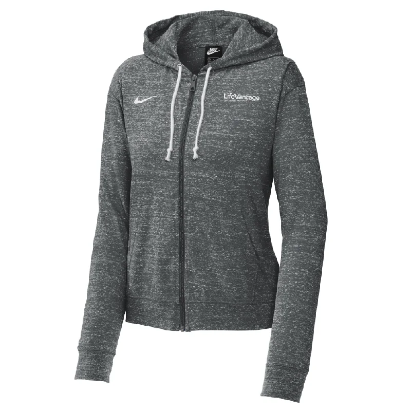 Women's Nike Gym Vintage Full-Zip Hoodie Hoodie Jacket Zipper Layering