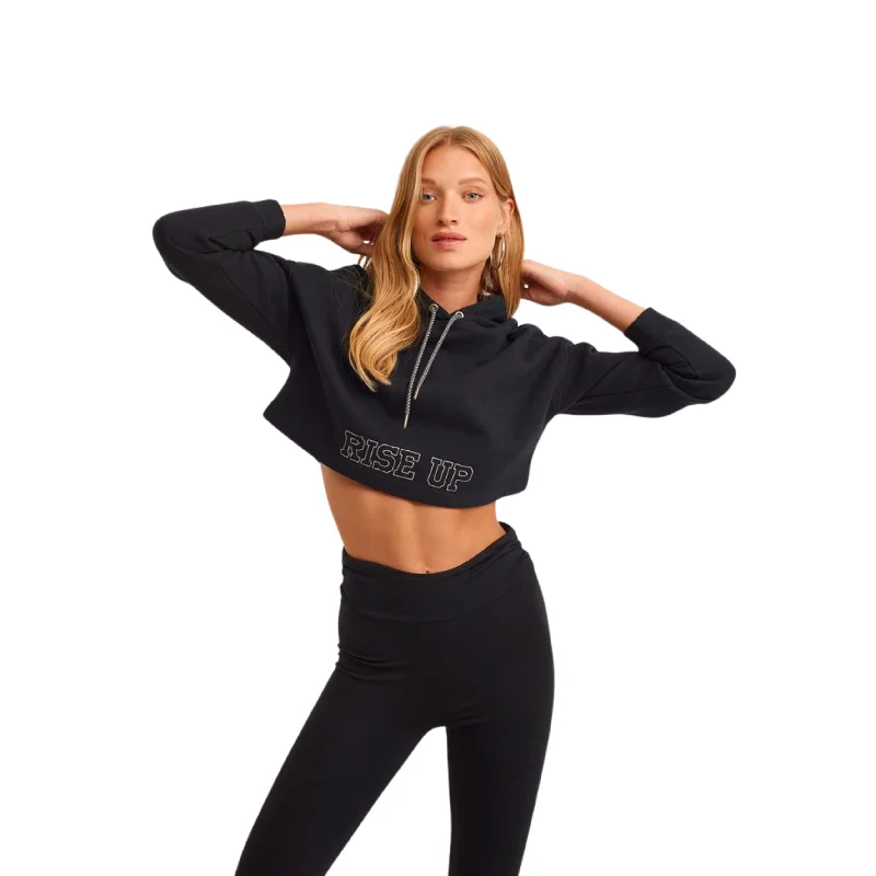 OXXO - Cotton Crop hoody Hoodie with Longline Fit Extended Stylish