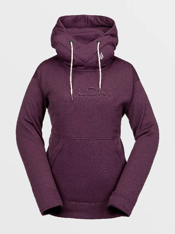 Womens Riding Hydro Hoodie - Blackberry Graphic Hoodie Design Print