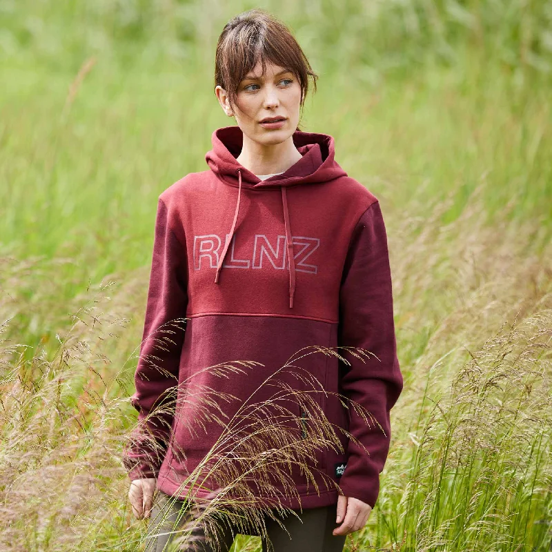 Women's South Island Hoodie - Winter Berry Cotton Hoodie Fleece Lining Warmth