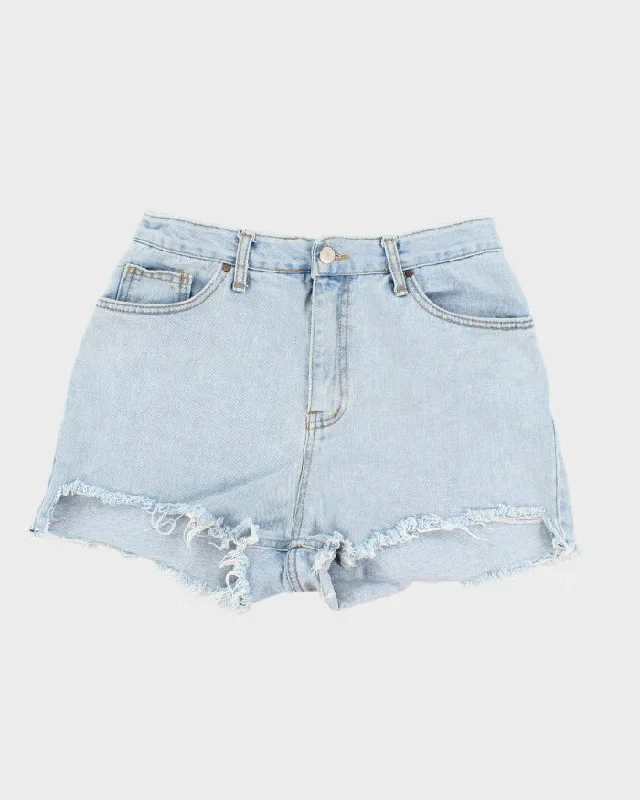 Vintage Women's Cut Off Jean Shorts - W28 Trendy Cut-Off Denim Shorts