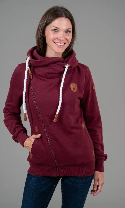 Wanakome Athena Hoodie Hoodie with Set-In Sleeves Structured Classic