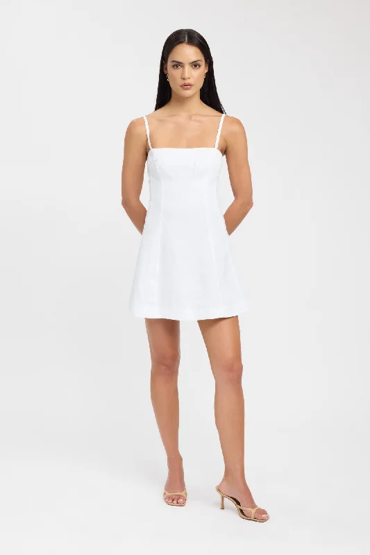 Palm Panel Mini Dress Elegant Sequin Mini Dress