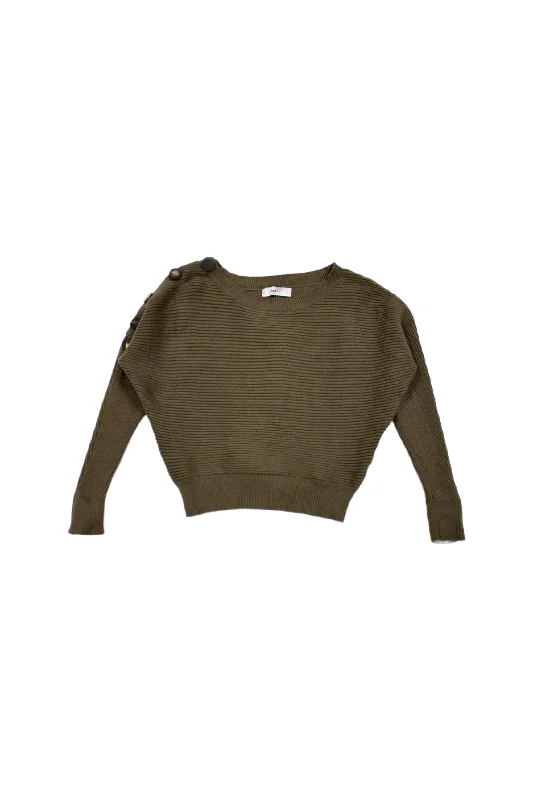 Zara Knit - Cropped Jumper Print Jacquard Patchwork