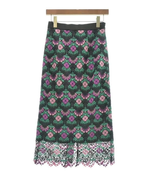 GRACE CONTINENTAL Long/Maxi length skirts patchwork skirt art