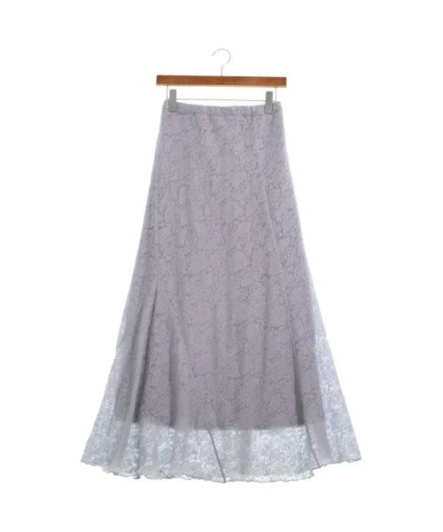 STUNNING LURE Long/Maxi length skirts pleated skirt texture