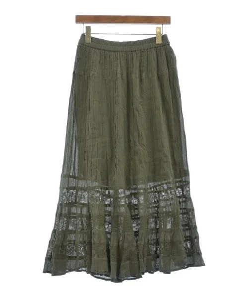 Plage Long/Maxi length skirts silk skirt lustrous