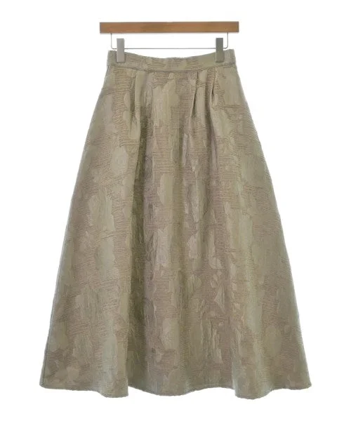 OPAQUE.CLIP Long/Maxi length skirts ruffled skirt detail