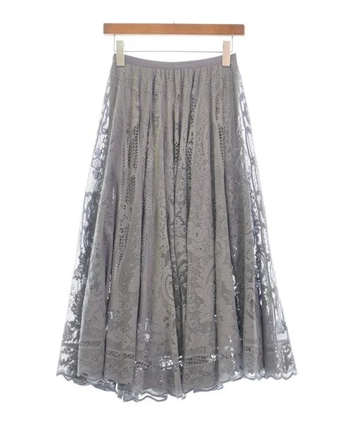 Couture brooch Long/Maxi length skirts lace skirt elegant