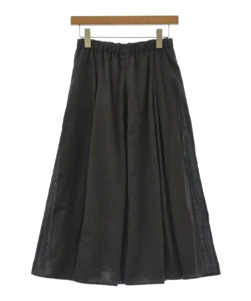 Dessin Long/Maxi length skirts leather skirt bold