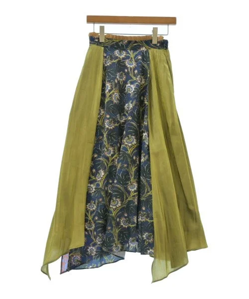 UN3D. Long/Maxi length skirts chiffon skirt airy