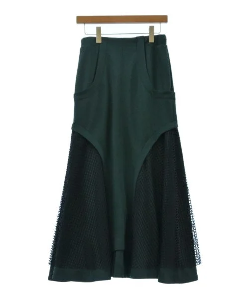 UN3D. Long/Maxi length skirts velvet skirt luxury