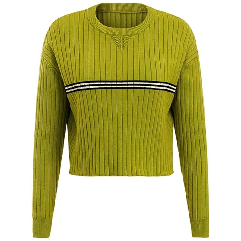 Avocado Green Jumper Modern Contemporary Chic